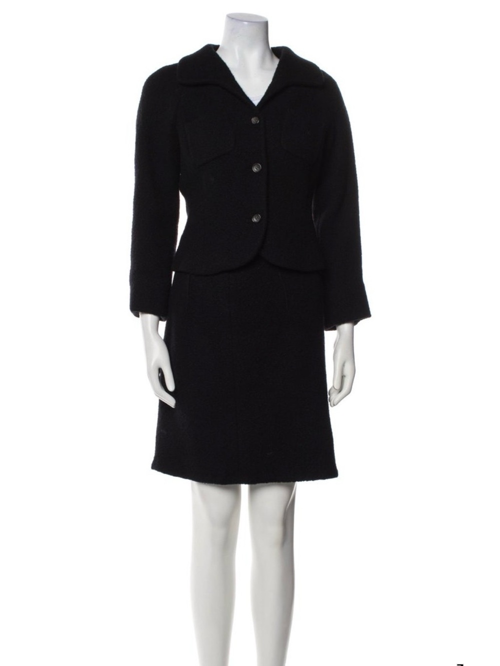 Jil Sander Classic Black Women's Jacket & Skirt Set